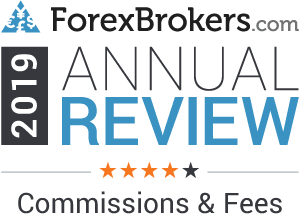 forexbrokers.com 2019 4 stars commissions fees