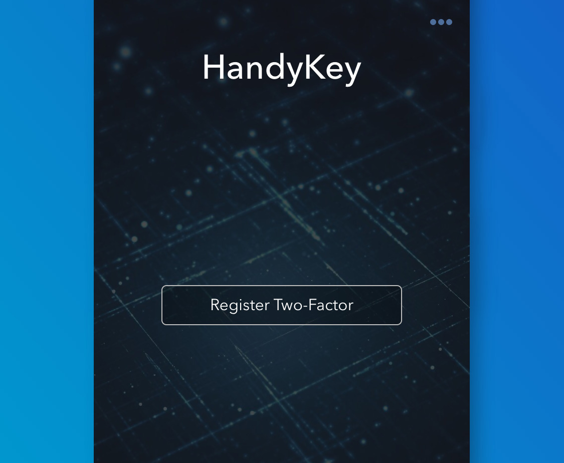 Launch HandyKey